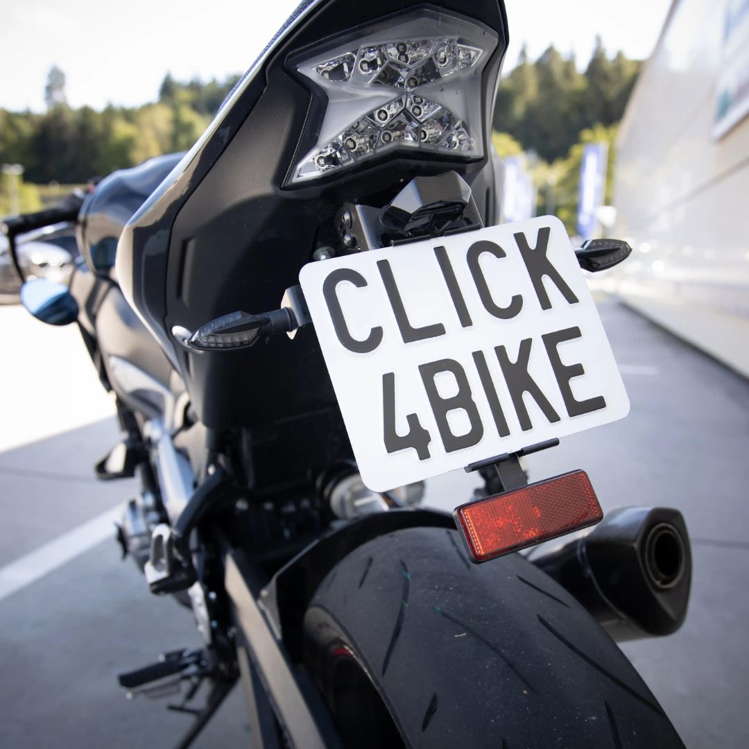 Motorrad Kennzeichenhalter - motorcycle license plate holder by UncleSash, Download free STL model
