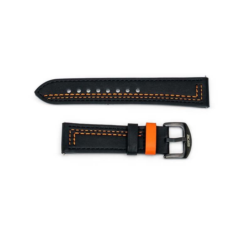 Leather Straps with decorative Stitching for our Rim Watches 21CARS®