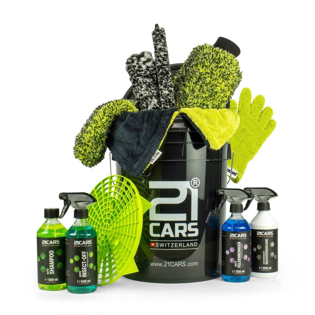 Autowaschset Wascheimer Set | Black Edition