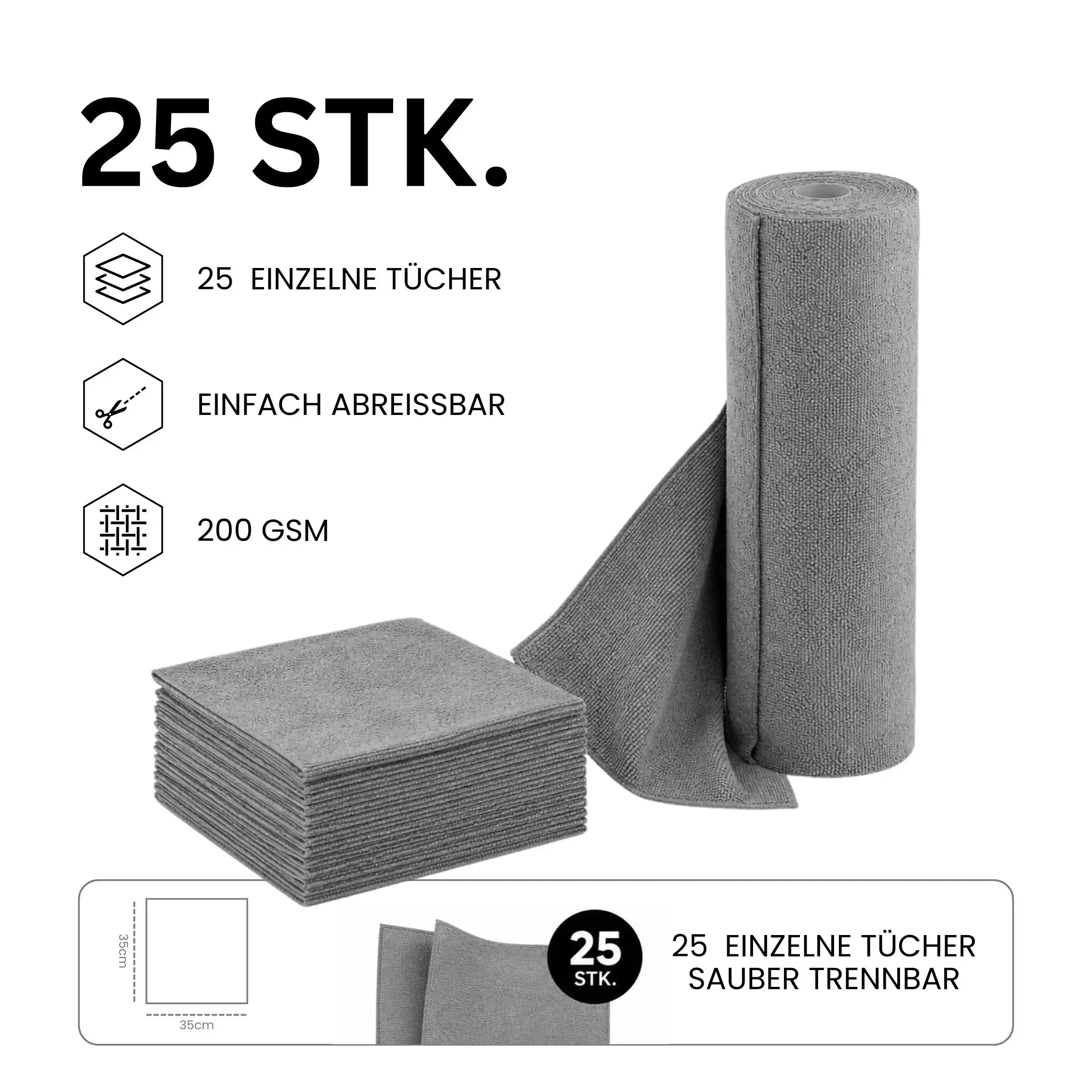 Universal Edgeless Towel Rolle 25 Stk