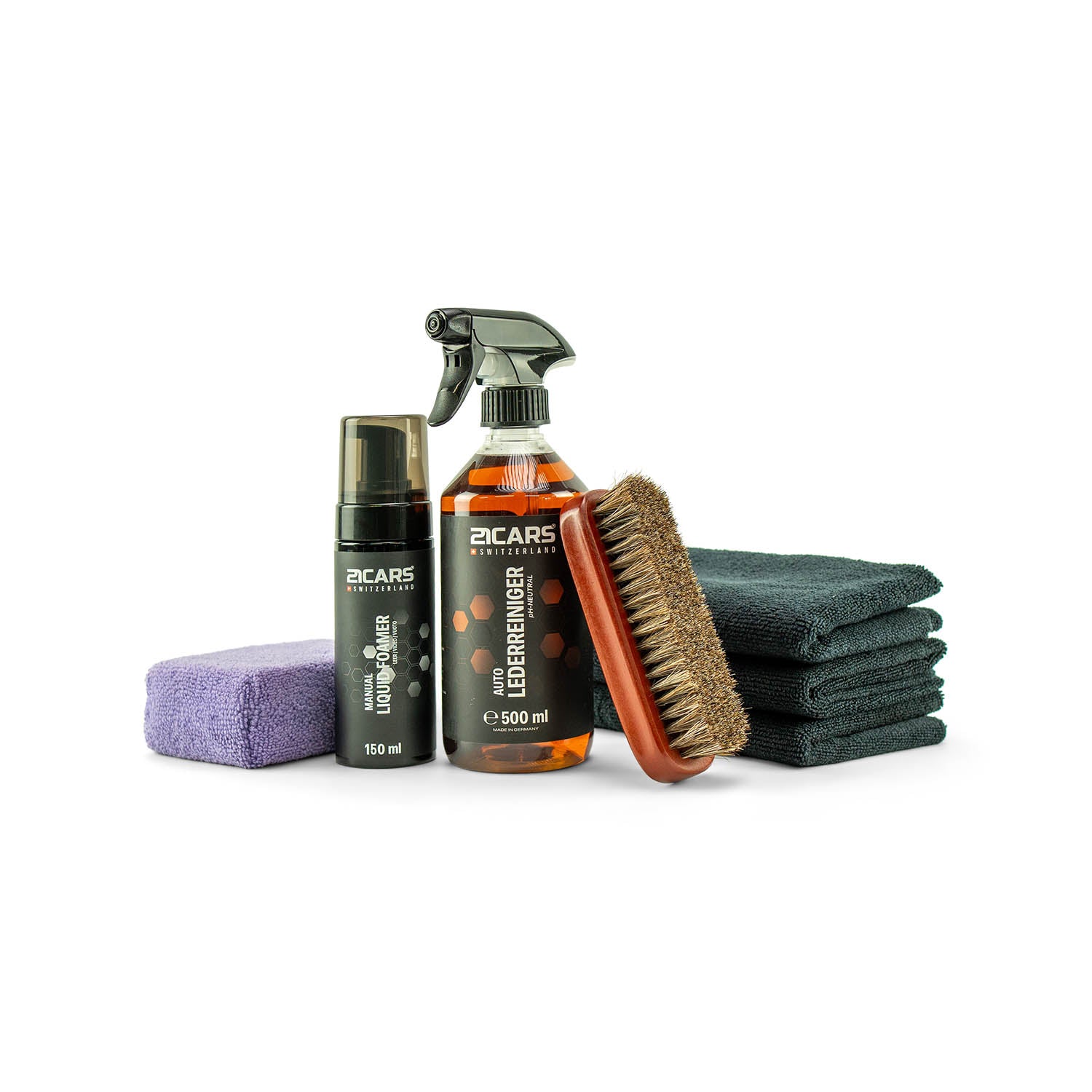 Auto Alcantara Reinigungs Set - 21CARS - 21-4-038 - 0710497362429