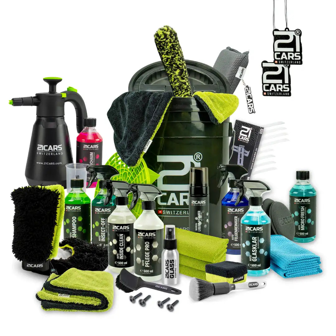 Ensemble de lavage de voiture Ensemble de seau de lavage | Édition noire