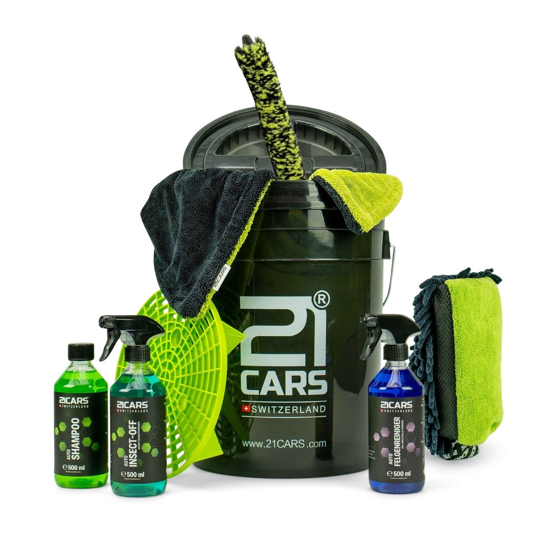 Autowaschset Wascheimer Set | Black Edition
