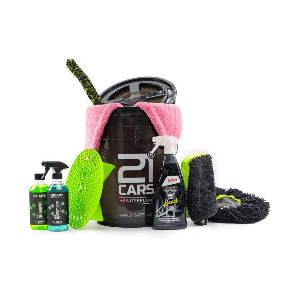 Autowaschset Wascheimer Set | Black Edition