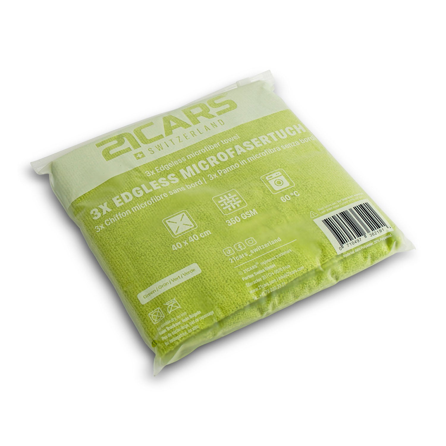 Edgeless Mikrofaseruch | 40x40 cm