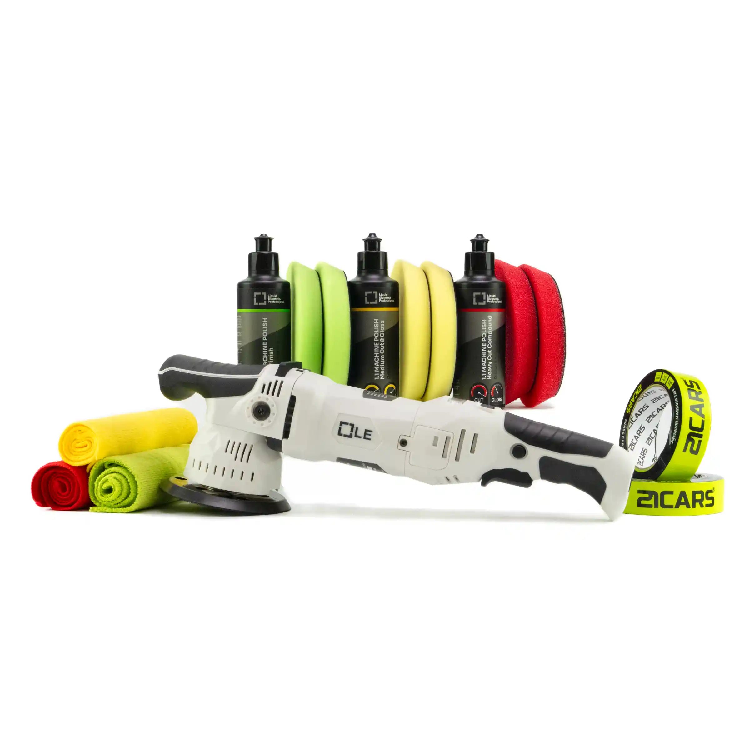 Advance Poliermaschinen Set | 18-teilig
