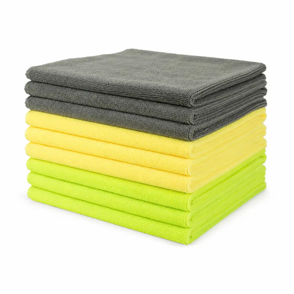Chiffon de polissage chiffon d'entretien automobile en microfibre 40x40 cm | Lot de 3
