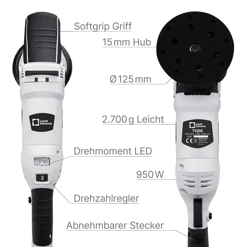 Advance Poliermaschinen Set | 18-teilig