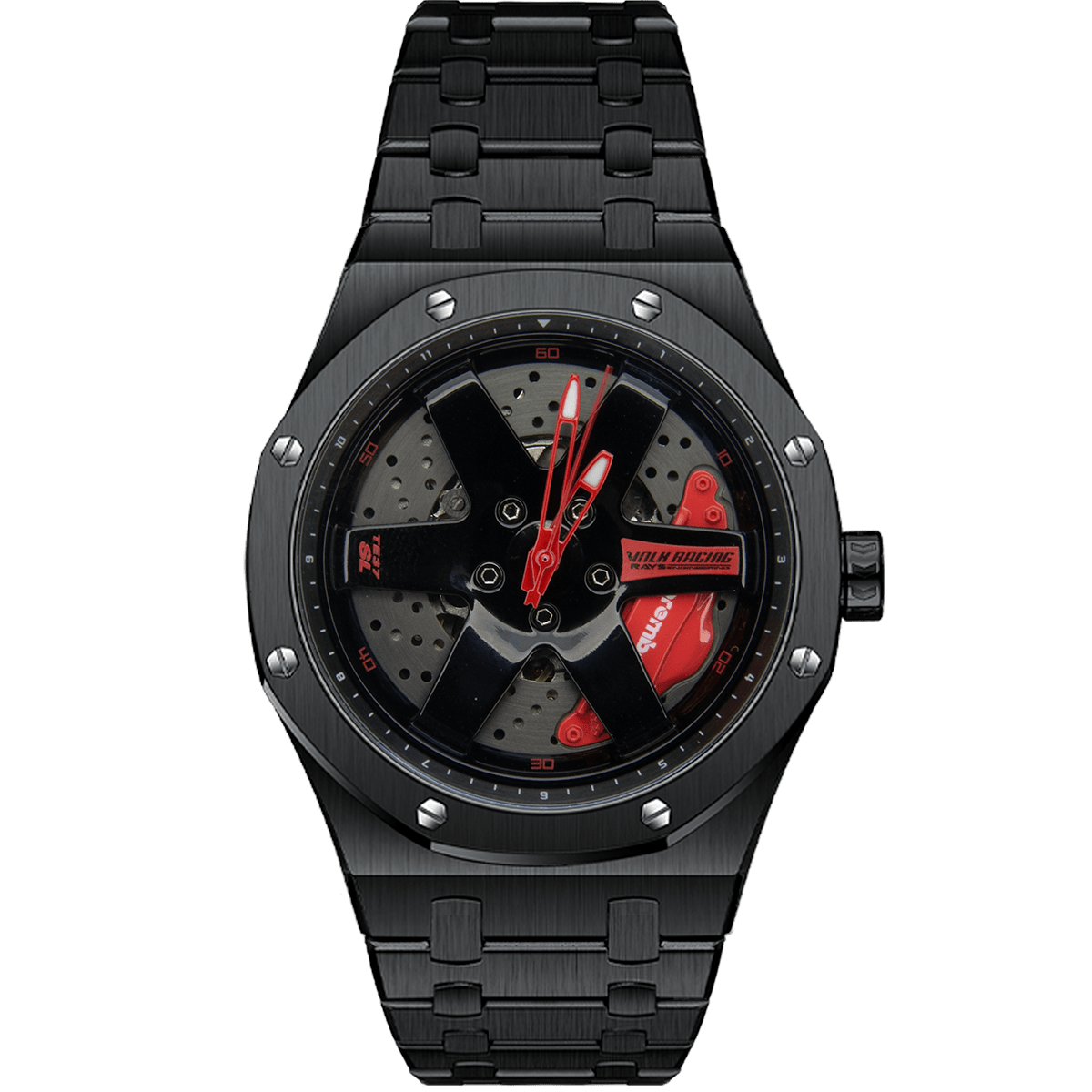 TE37 AP - Rot - Schwarz | Automatic | Non - Spin - 21CARS - W - 21 - 28 - 001 - A - 0710497361767
