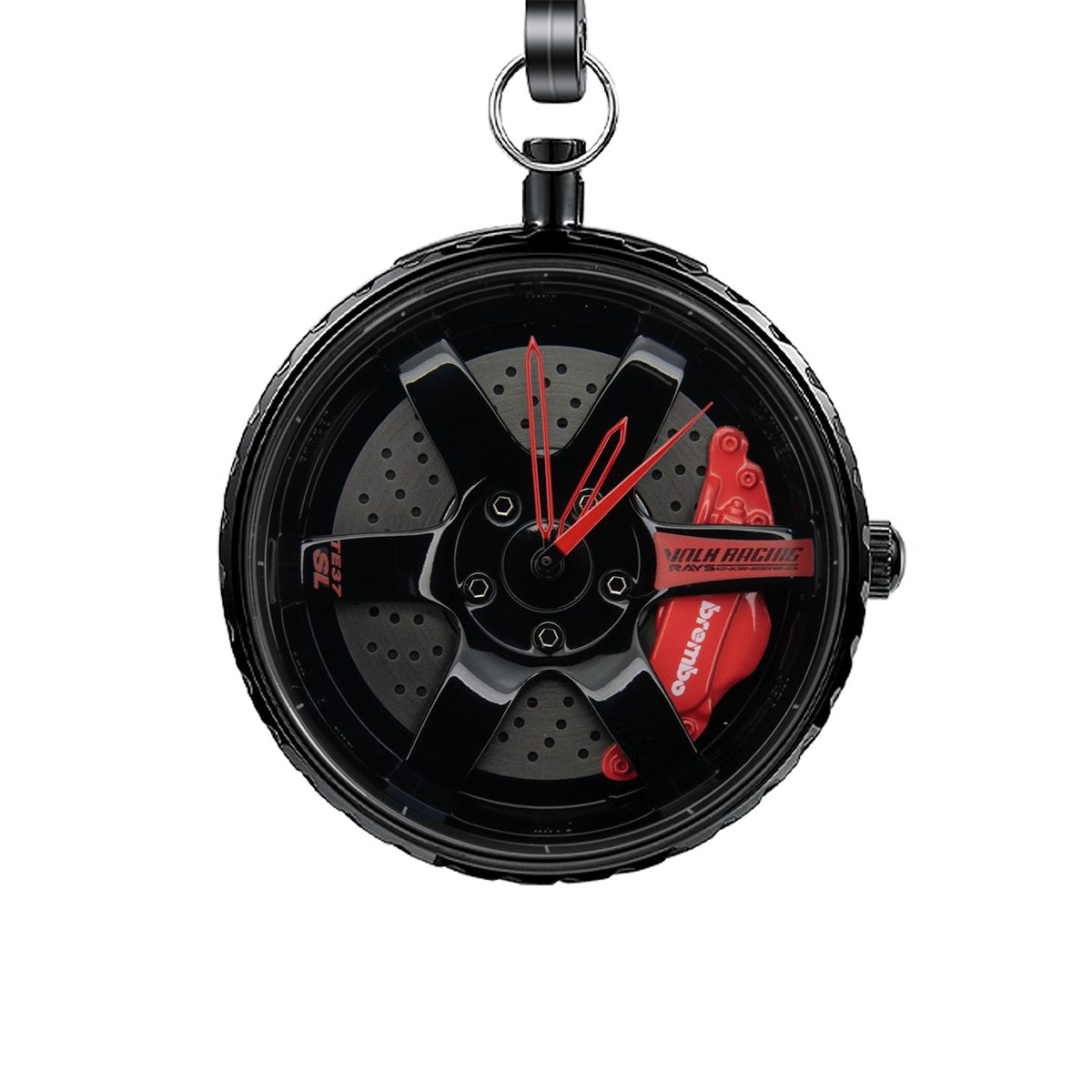 TE37 - Rot - Taschenuhr - Spin - 21CARS - W - 21 - 24 - 001 - T - 0710497361729