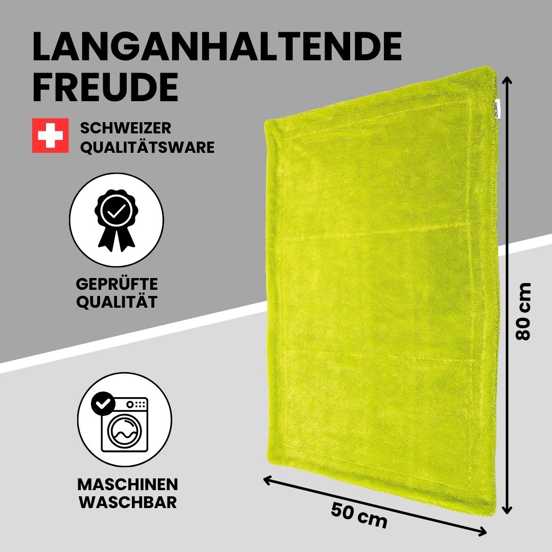 XL Twisted Car Drying Towel | 80x50 cm - 1300 GSM