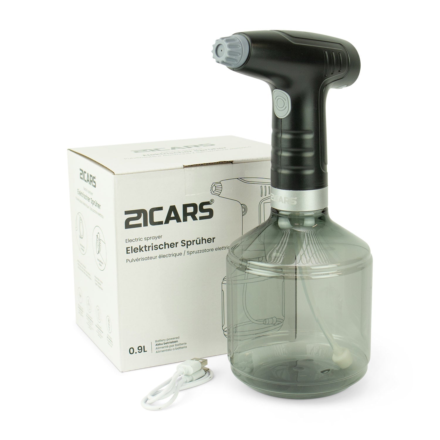 Akku Sprühflasche | 0.9 Liter - 21CARS - 21 - 4 - 035 - 0710497362252