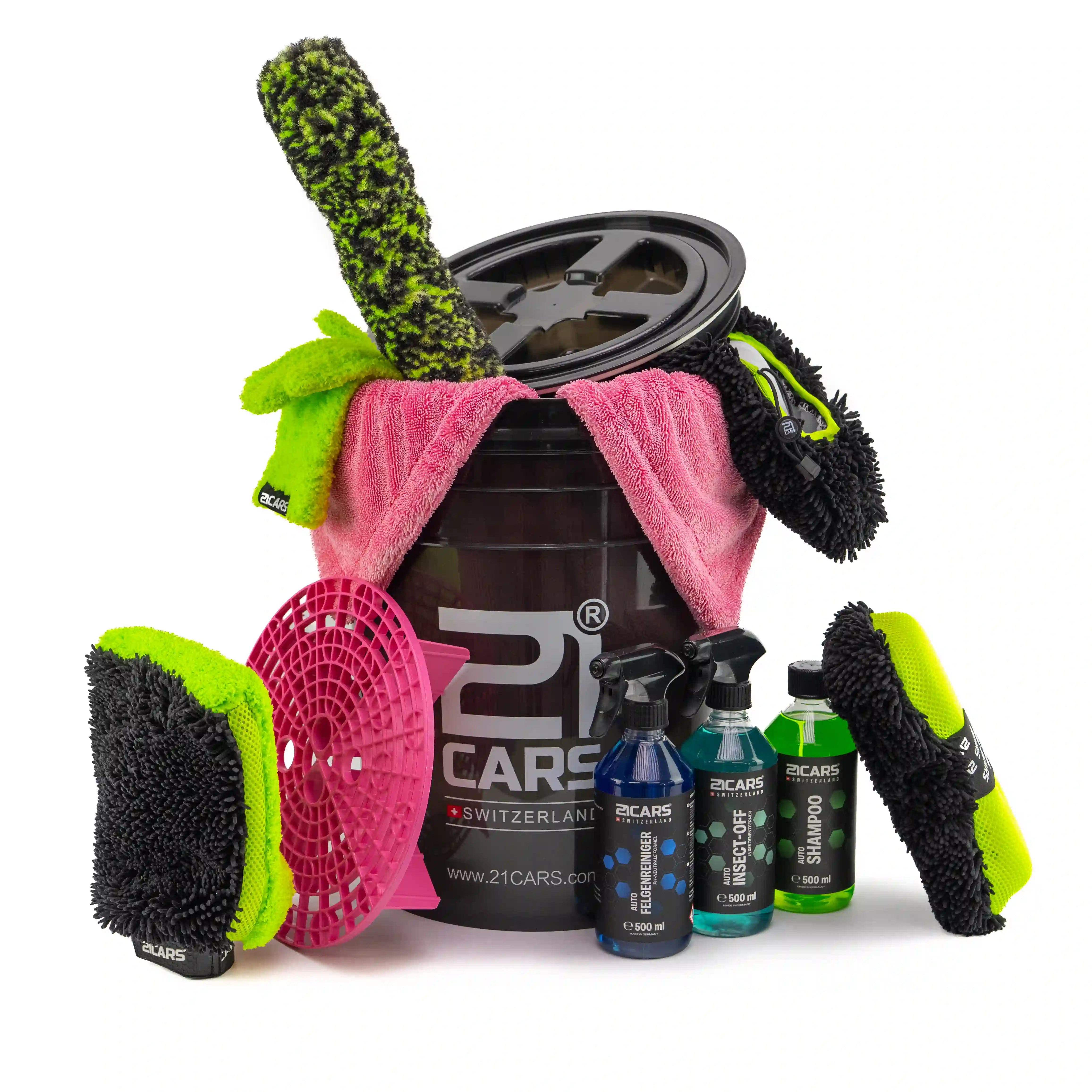 Car Wash Kit Wash Bucket Set | Ladies Edition