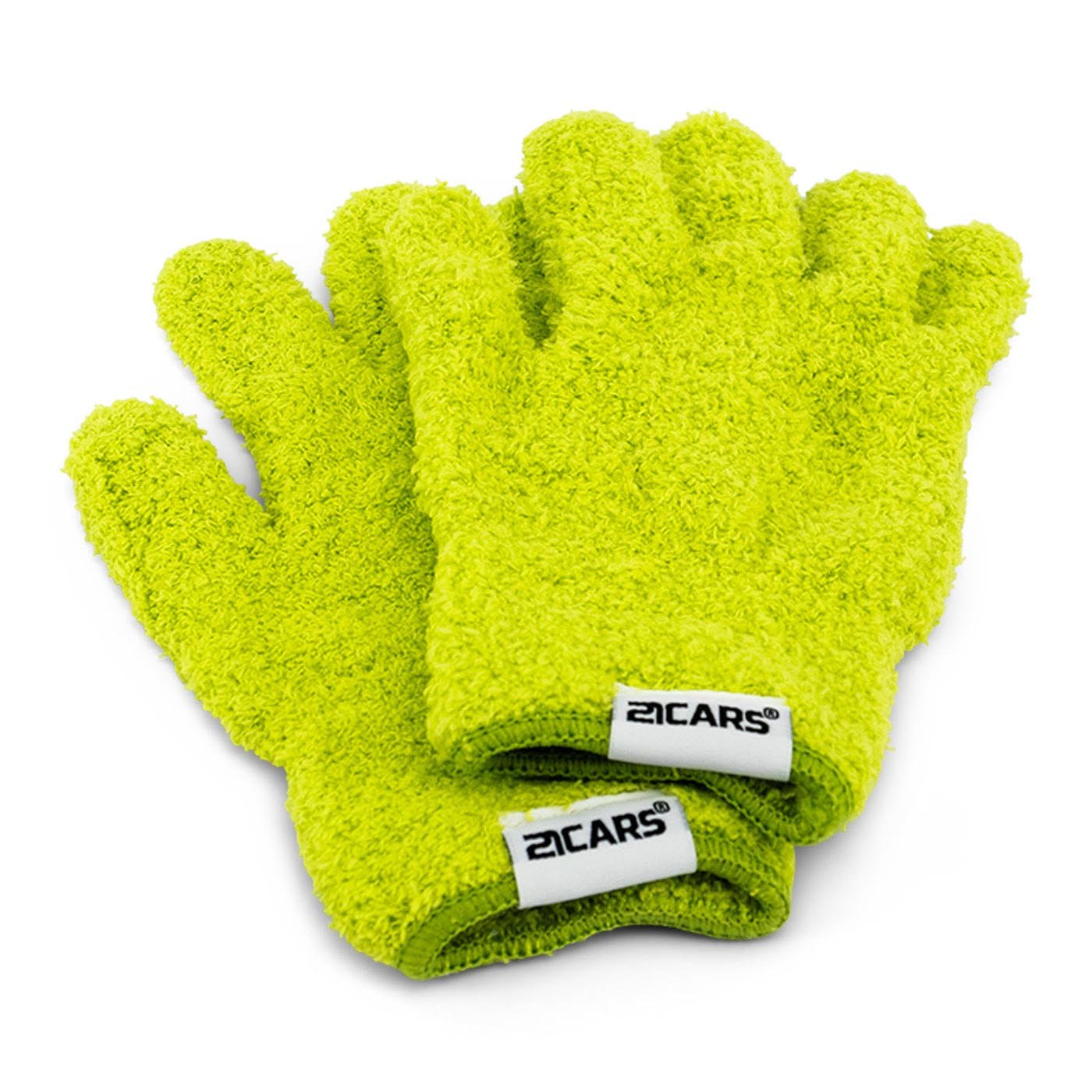 Detailing Mikrofaser Reinigungs - und Wasch Handschuh - 21CARS - 21 - 4 - 020 - Duo -