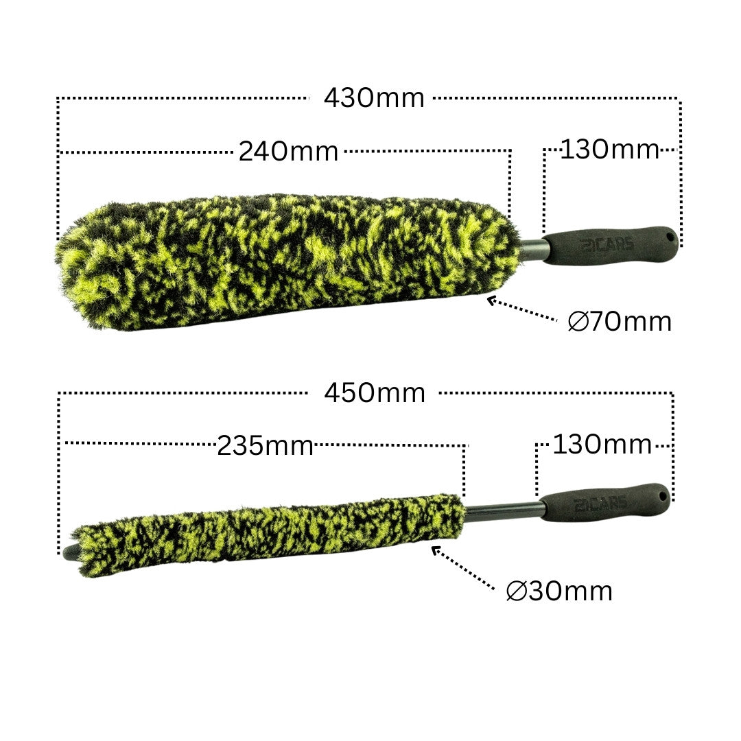 Felgenbürste Flexi | Microfaser - Liquid Elements - 21 - 4 - 030 - 0710497362382