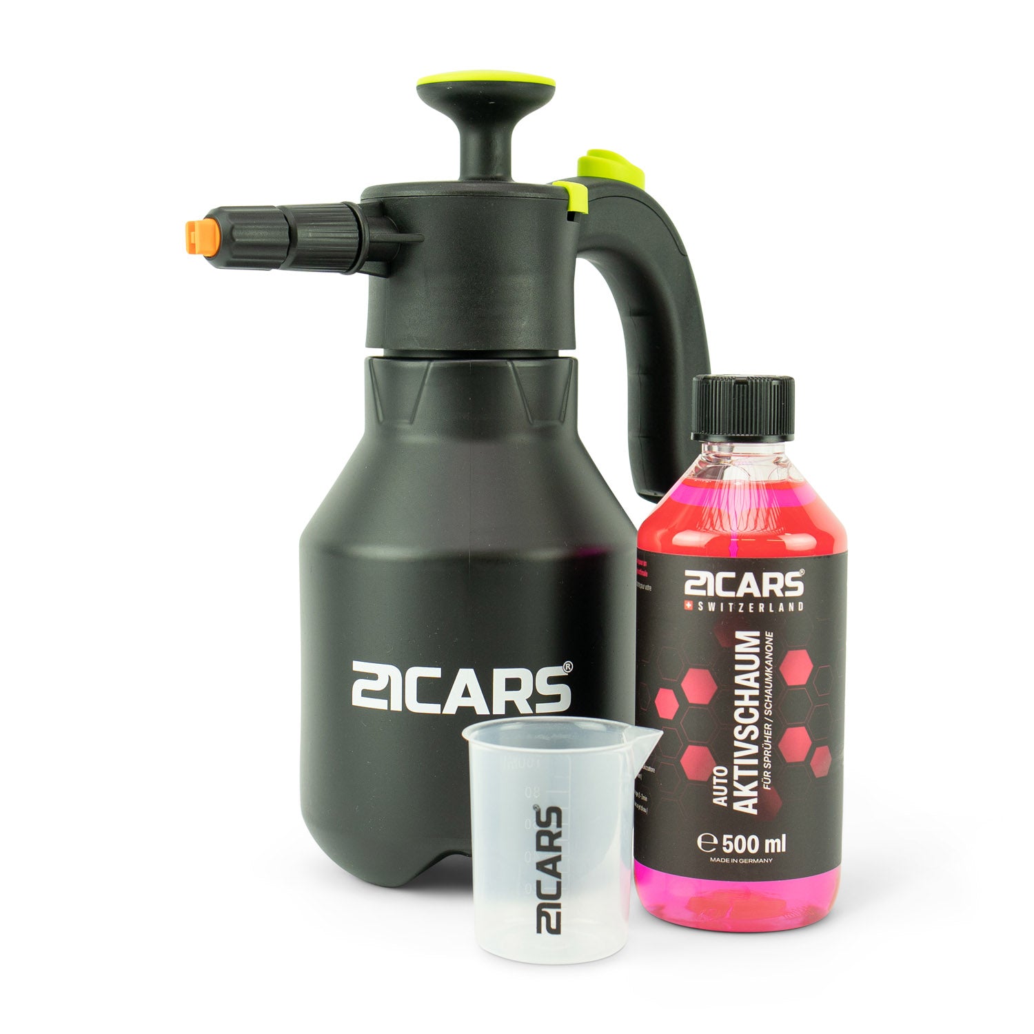 Foam Party Set Aktivschaum | 0.5 Liter - 21CARS - 21 - 4 - 017 - 0710497361316