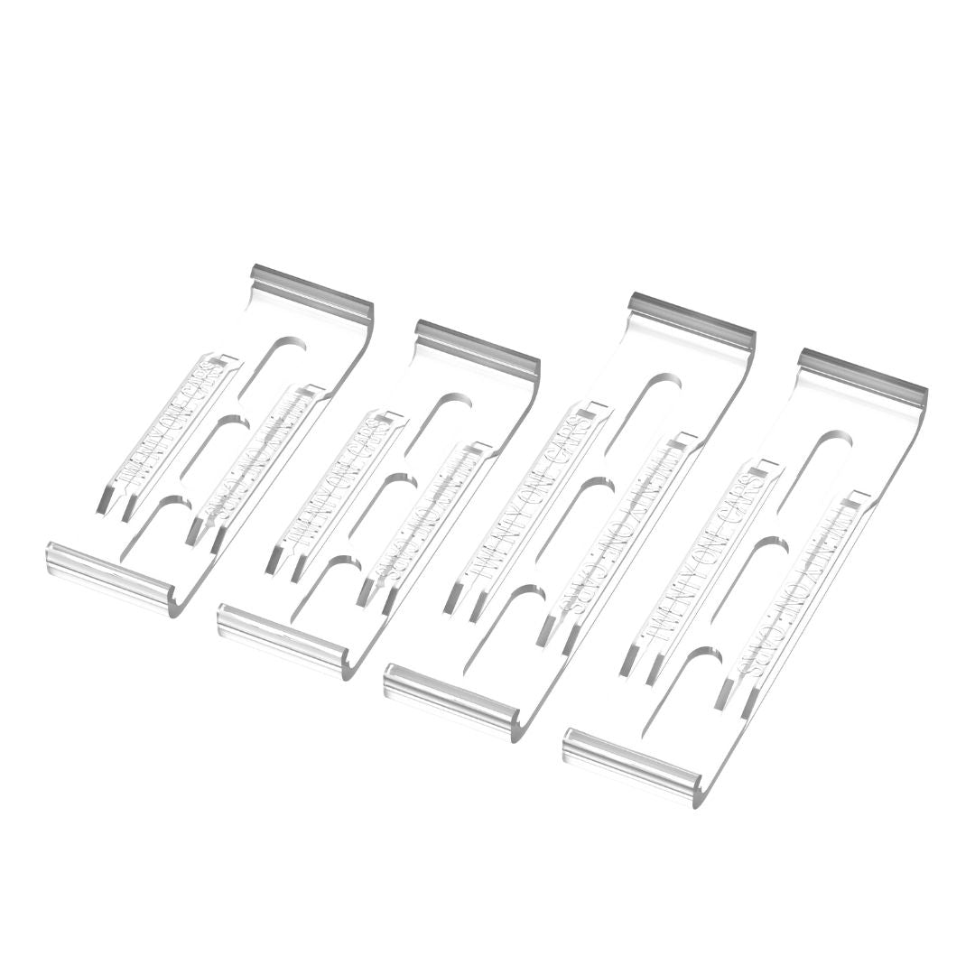 Klick Wechselschild Nummernschild Kennzeichenhalter | Langformat - 21CARS - 21 - 1 - 002 - 0764460195705