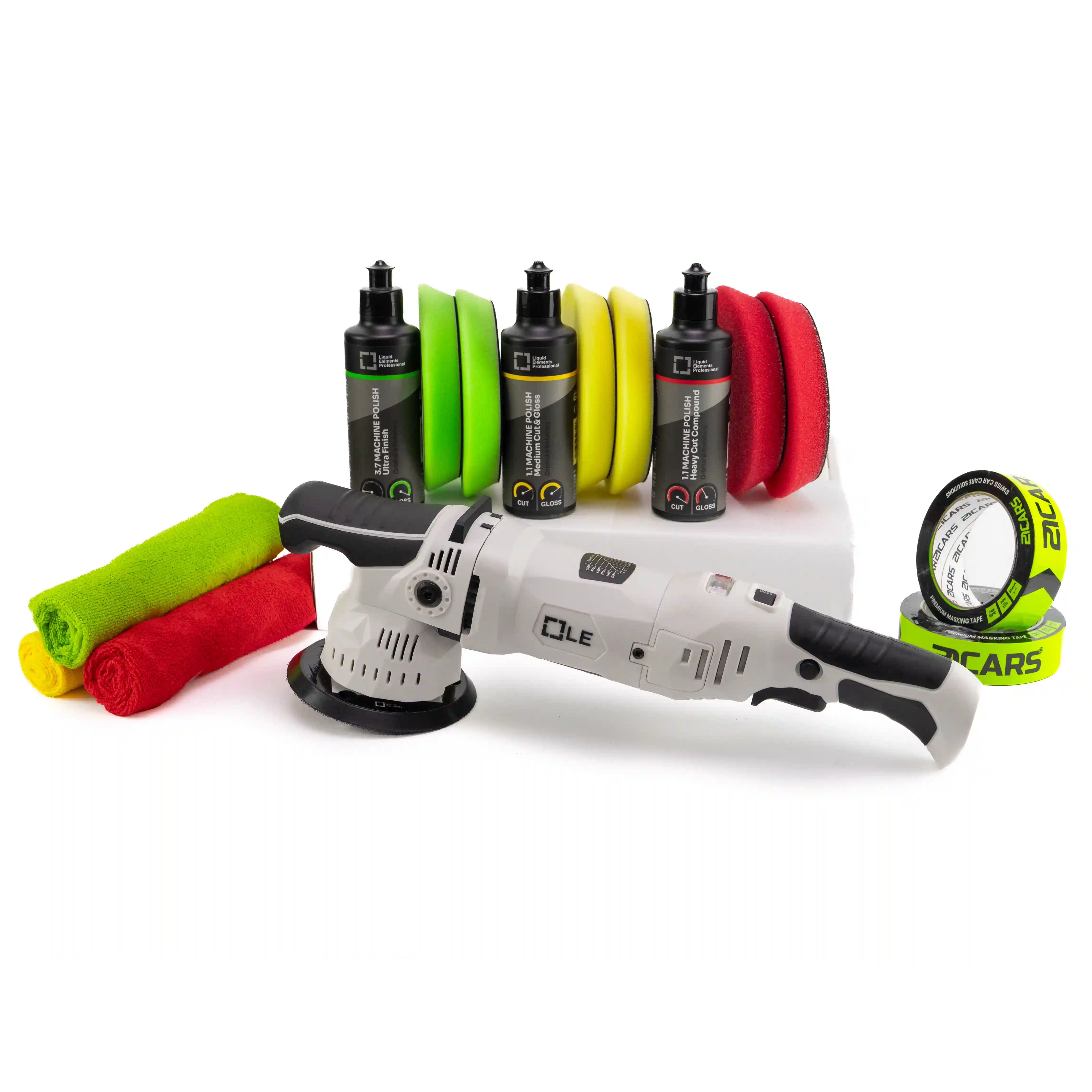 Advance Poliermaschinen Set | 18-teilig