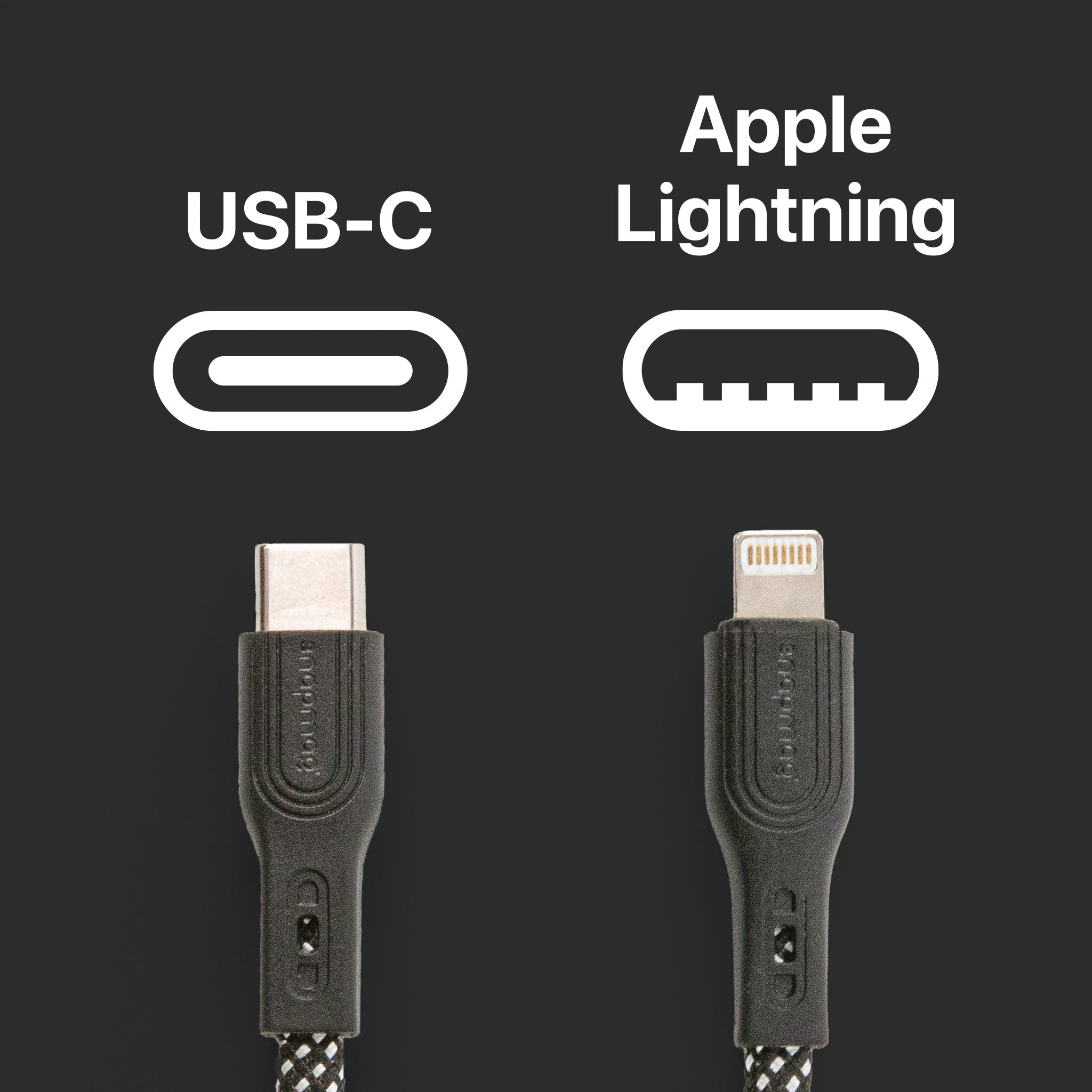 High - Speed Magnetisches USB - C - Lightning Kabel 1.0m | Bis iPhone 14 - snapmag - snapmag - SN - C - L - 001 - 1 - 0725765686411