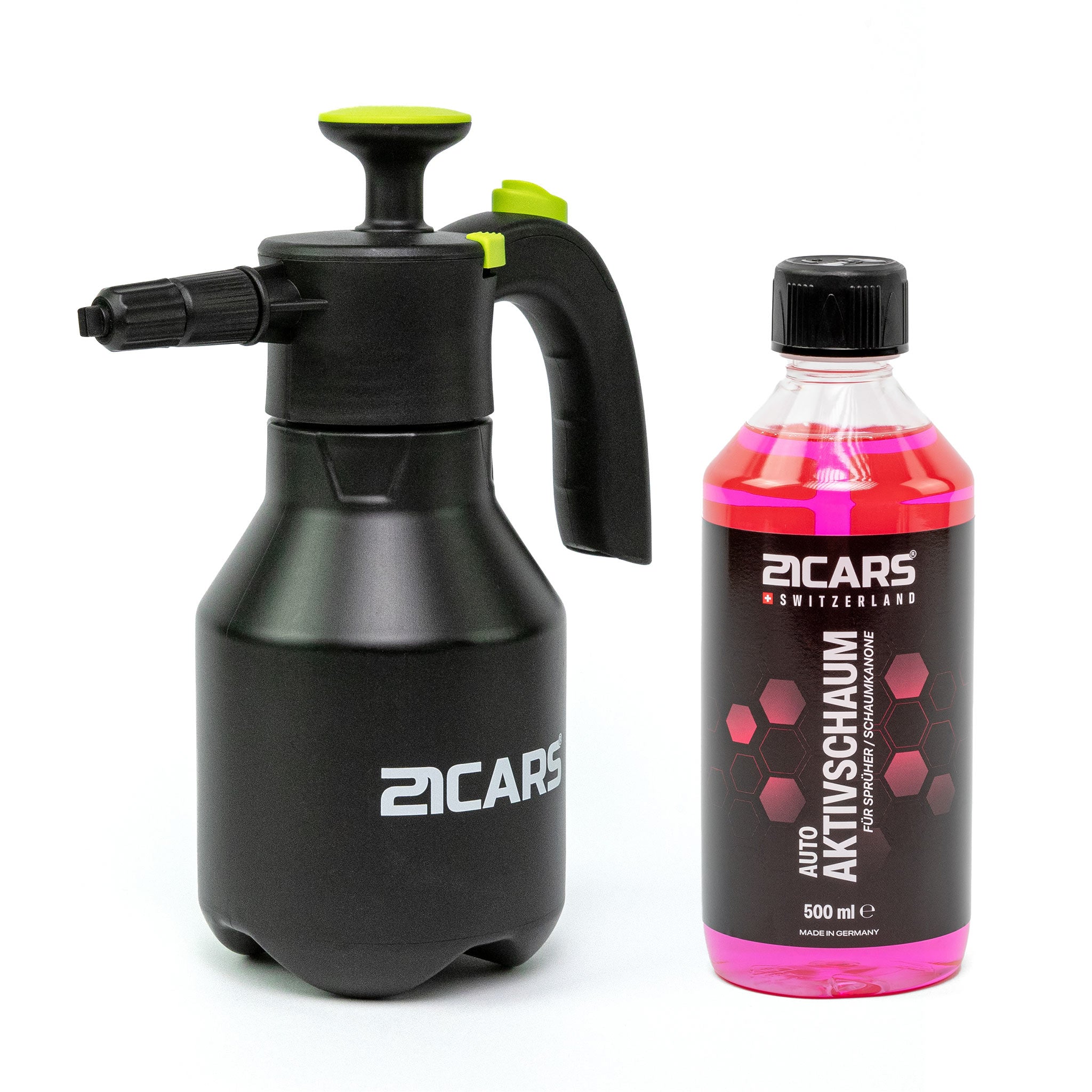 21CARS® Foam Party Set Schiuma attiva | 0,5 litri