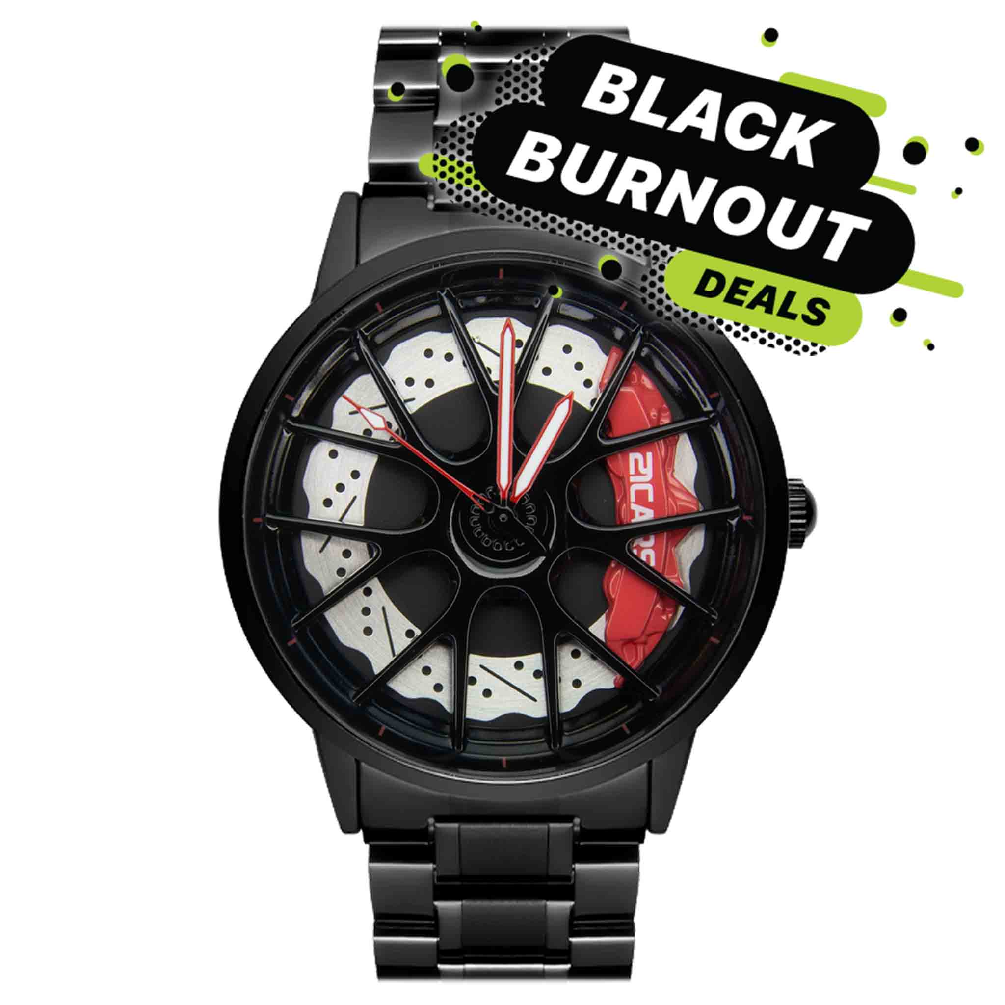 Trackmaster GT3 - Rouge - Noir I Anti-Spin