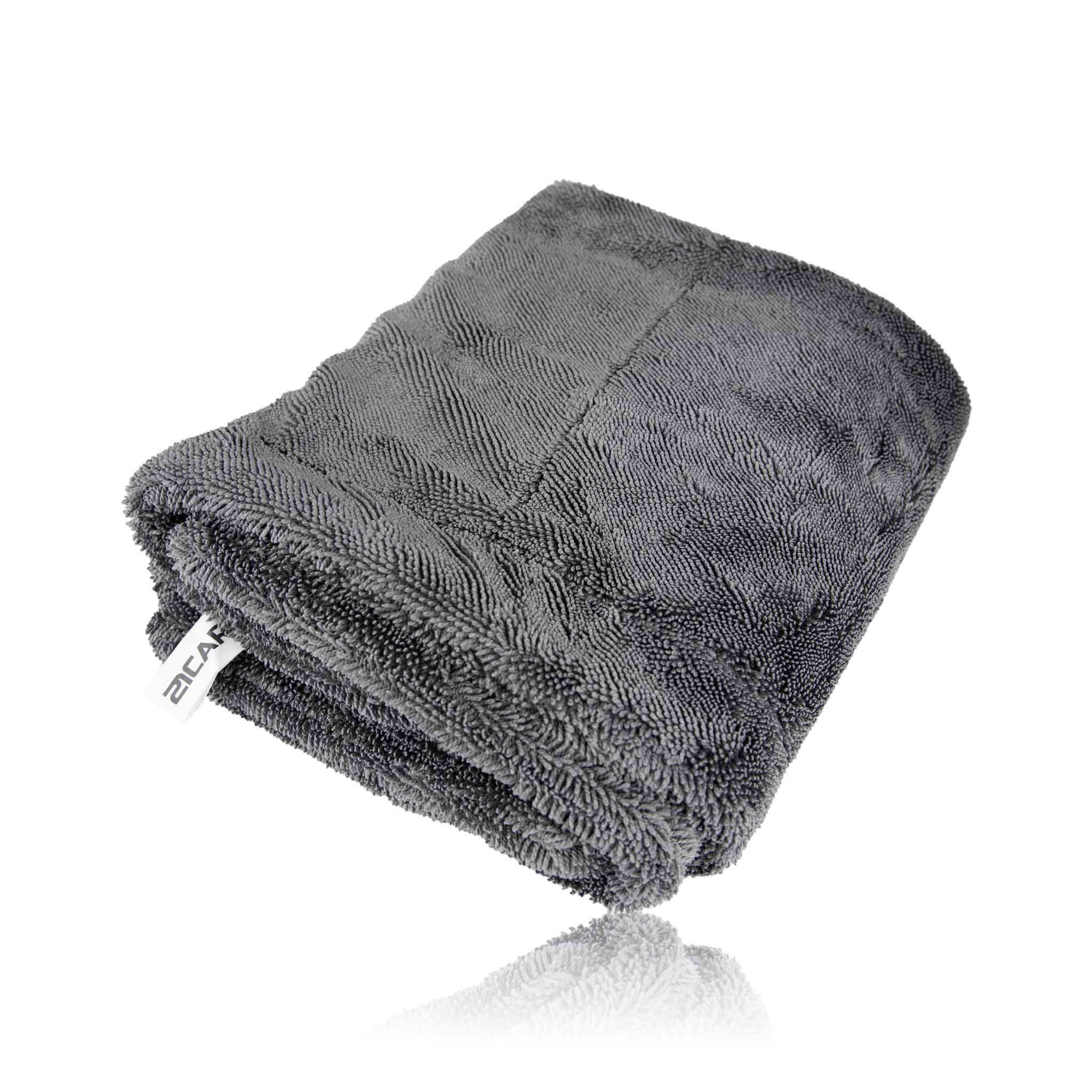 XXL Twisted Towel Drying Towel Car | 80x50 cm - 1200 GSM
