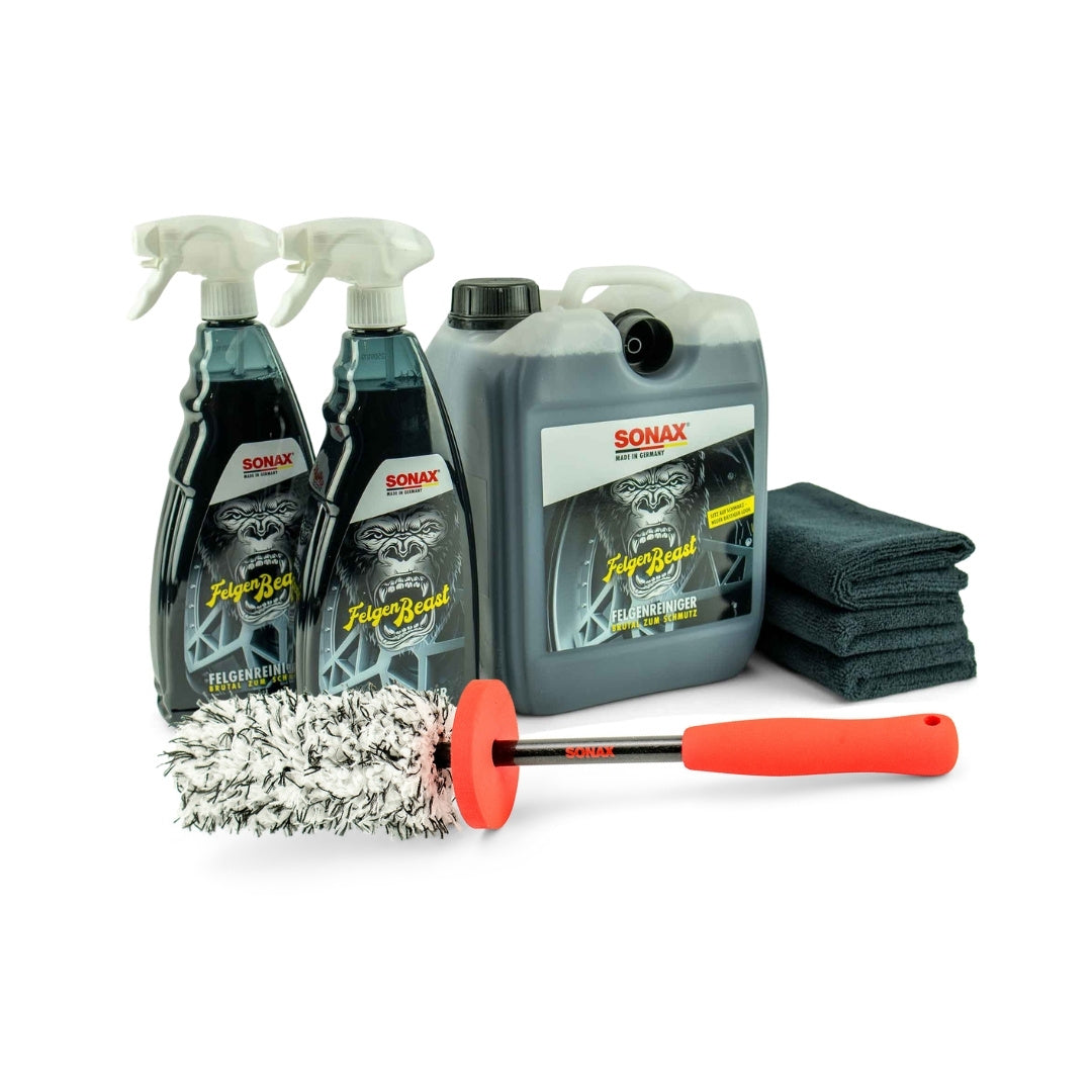 Felgenreinigungs Set Sonax Felgenbeast (5+2L) | 7-teilig