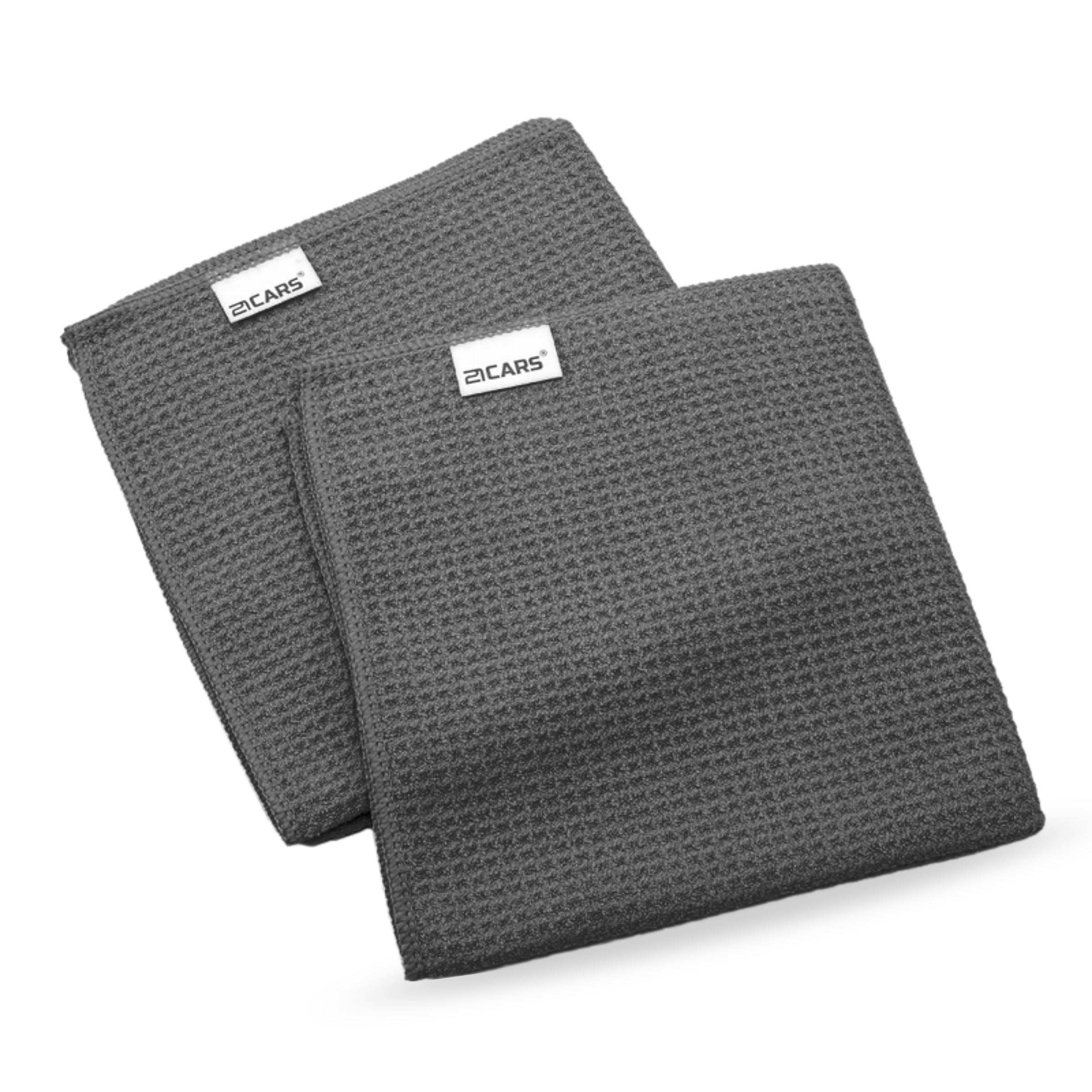 Set Waffle Microfasertuch für Scheibenreinigung Auto | 40x40cm - 300 GSM