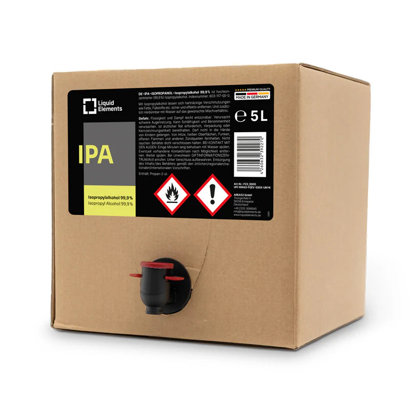 Isopropanol paint cleaner IPA