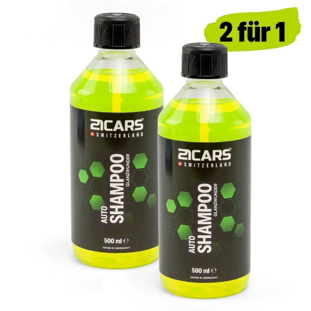 Auto Shampoo 0.5 Liter – 2 für 1 Aktion - 21CARS - 