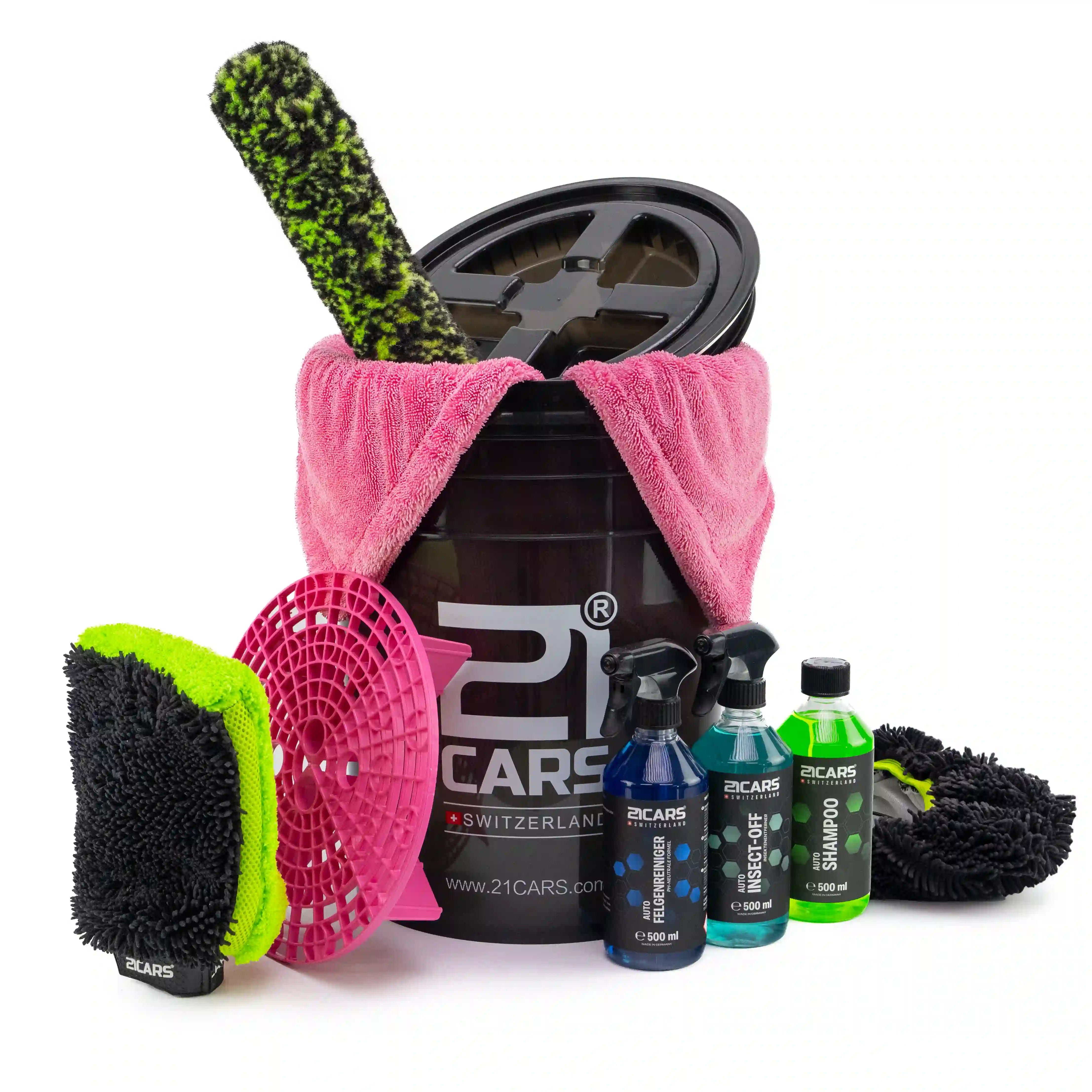 Car Wash Kit Wash Bucket Set | Ladies Edition