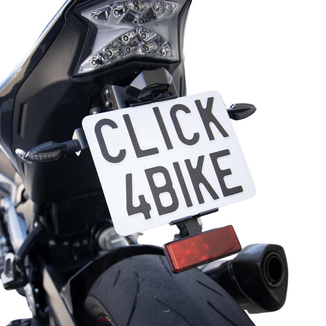 Motorcycle License Plate Holder  Swiss design & long-lasting